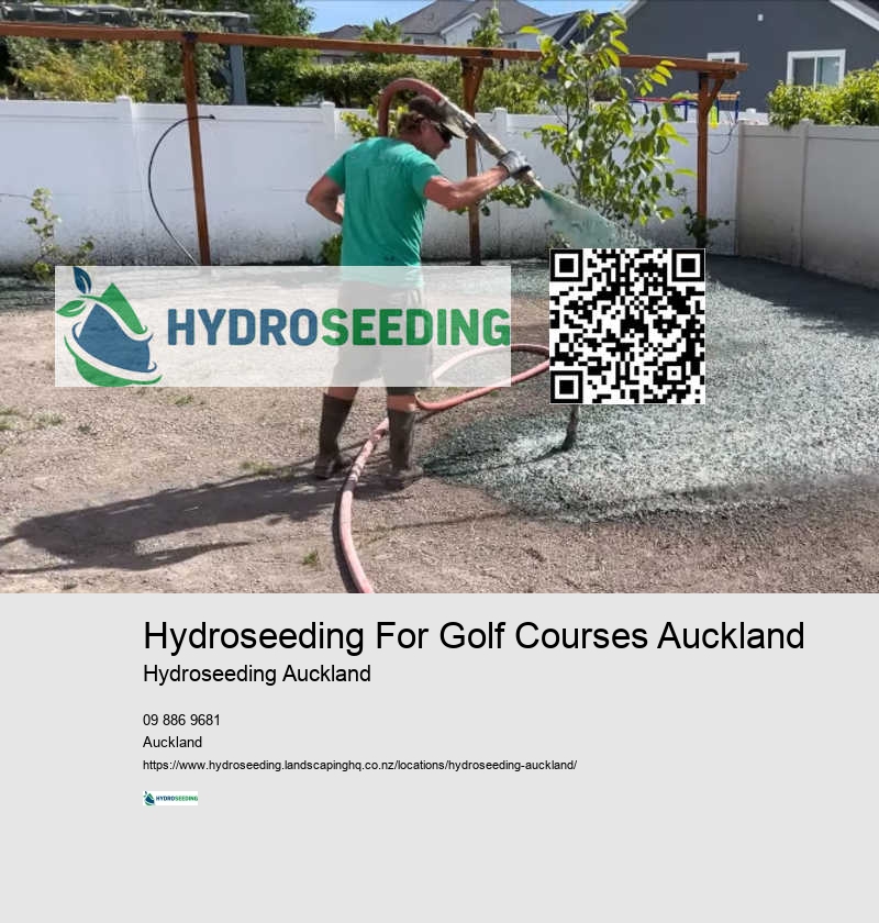 Hydroseeding For Golf Courses Auckland