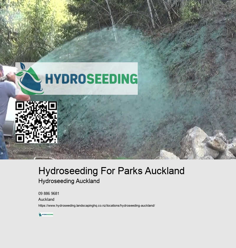 Hydroseeding For Parks Auckland