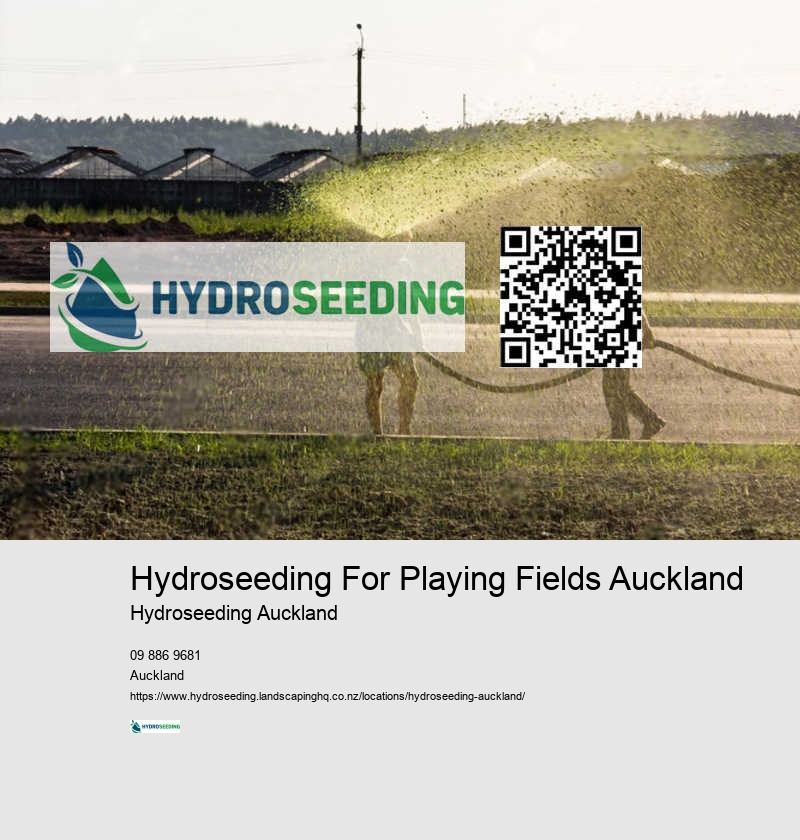 Hydroseeding For Playing Fields Auckland