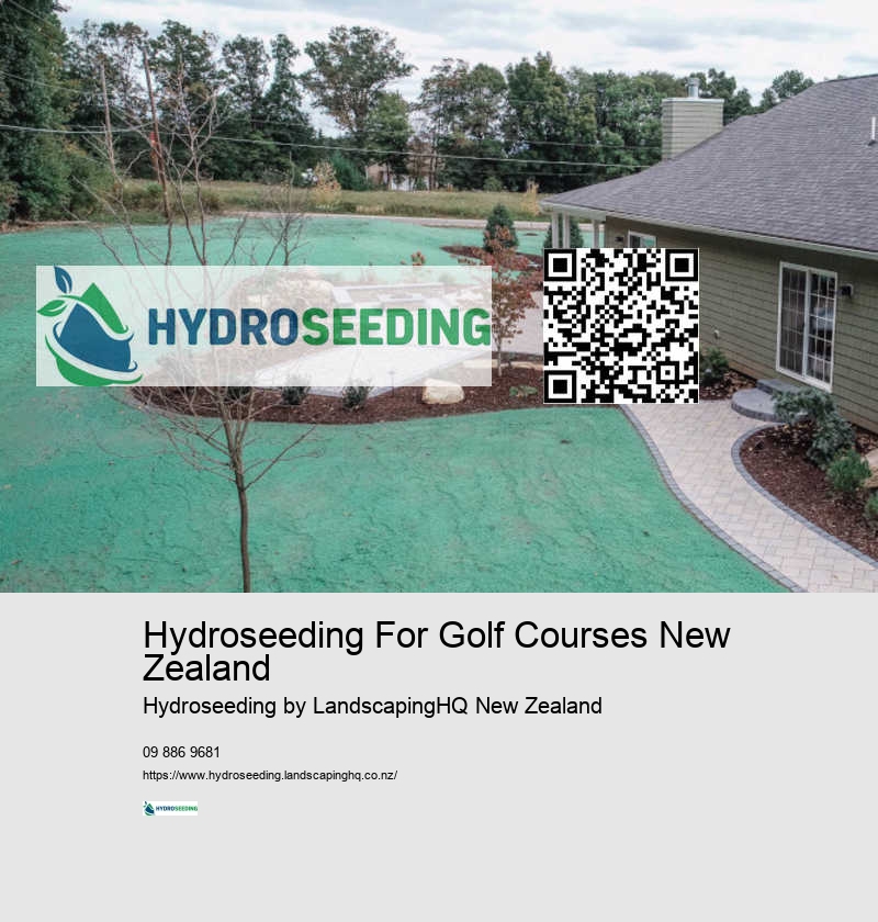 Hydroseeding For Golf Courses New Zealand