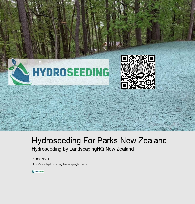 Hydroseeding For Parks New Zealand