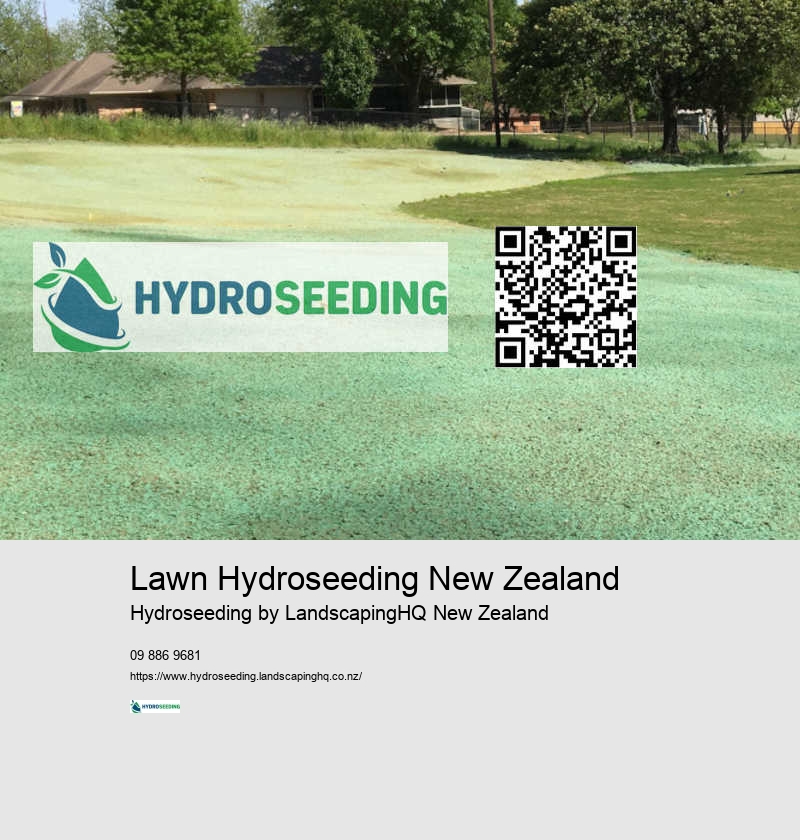 Lawn Hydroseeding New Zealand